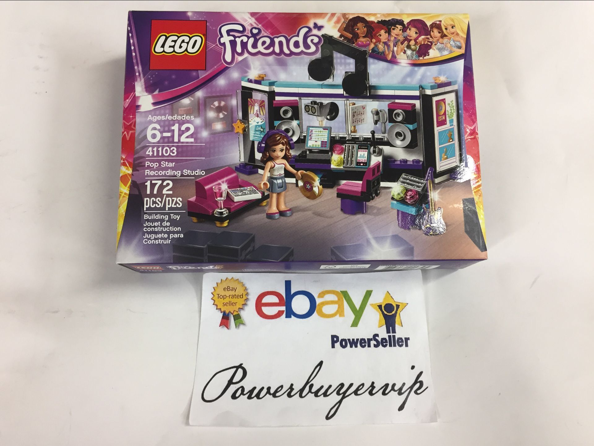 NEW LEGO Friends 41103 Pop Star Recording Studio Building Kit